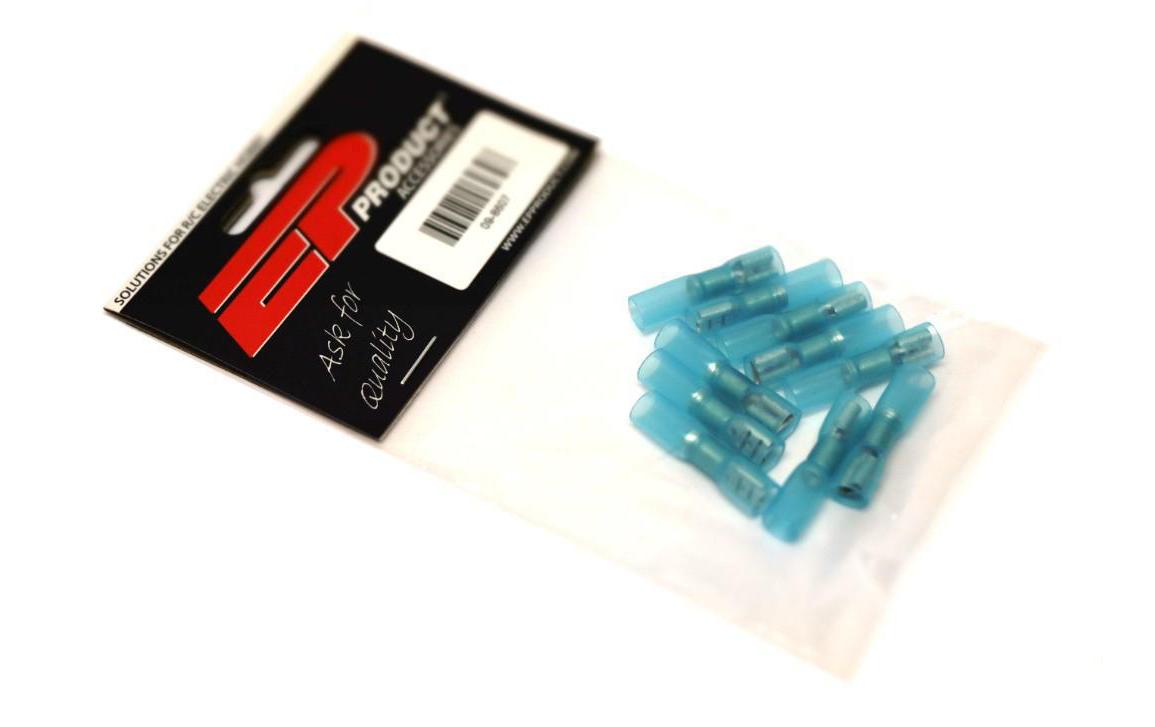 Flachsteckhülsen WP 4.8 x 0.8 mm, weiblich, Blau, 10 Stk.Flachsteckhülse 1.5 bis 2.5 mm² (16-14 AWG)