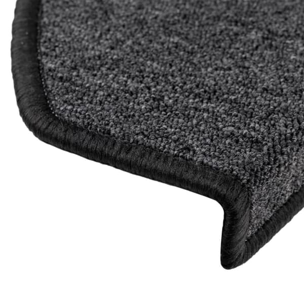 vidaXL Trappematte antrasitt 15 stk 65x24x4 cm