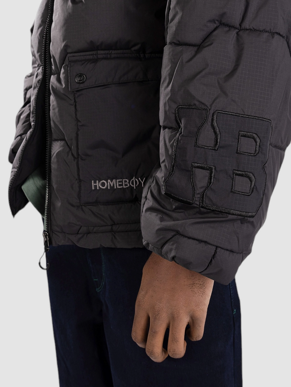 Homeboy Paver Puffy Jacket black