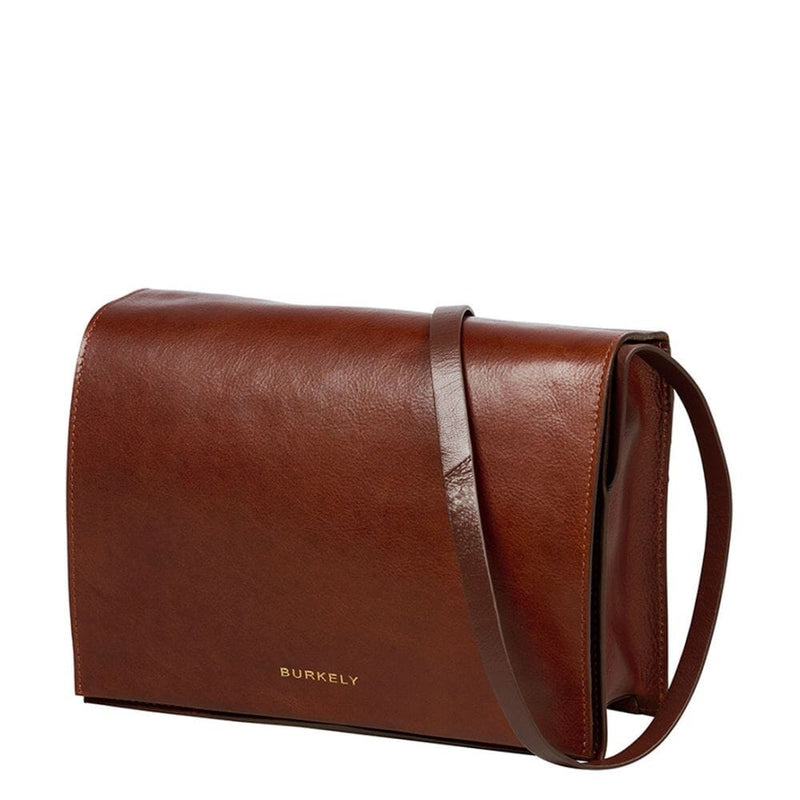 Burkely Fine Florence Satchel Bag Chestnut