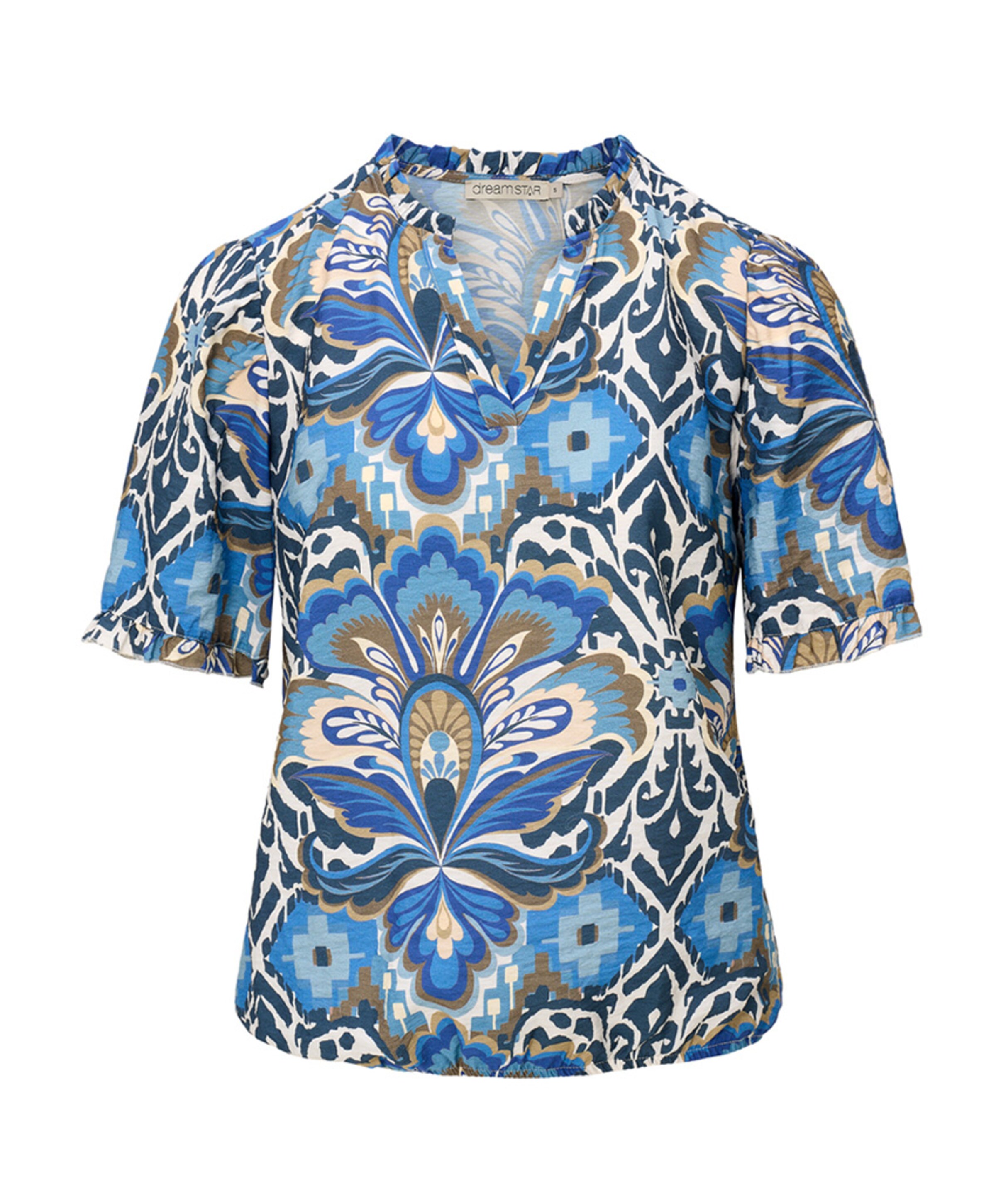 Dreamstar Dames blouse blauw