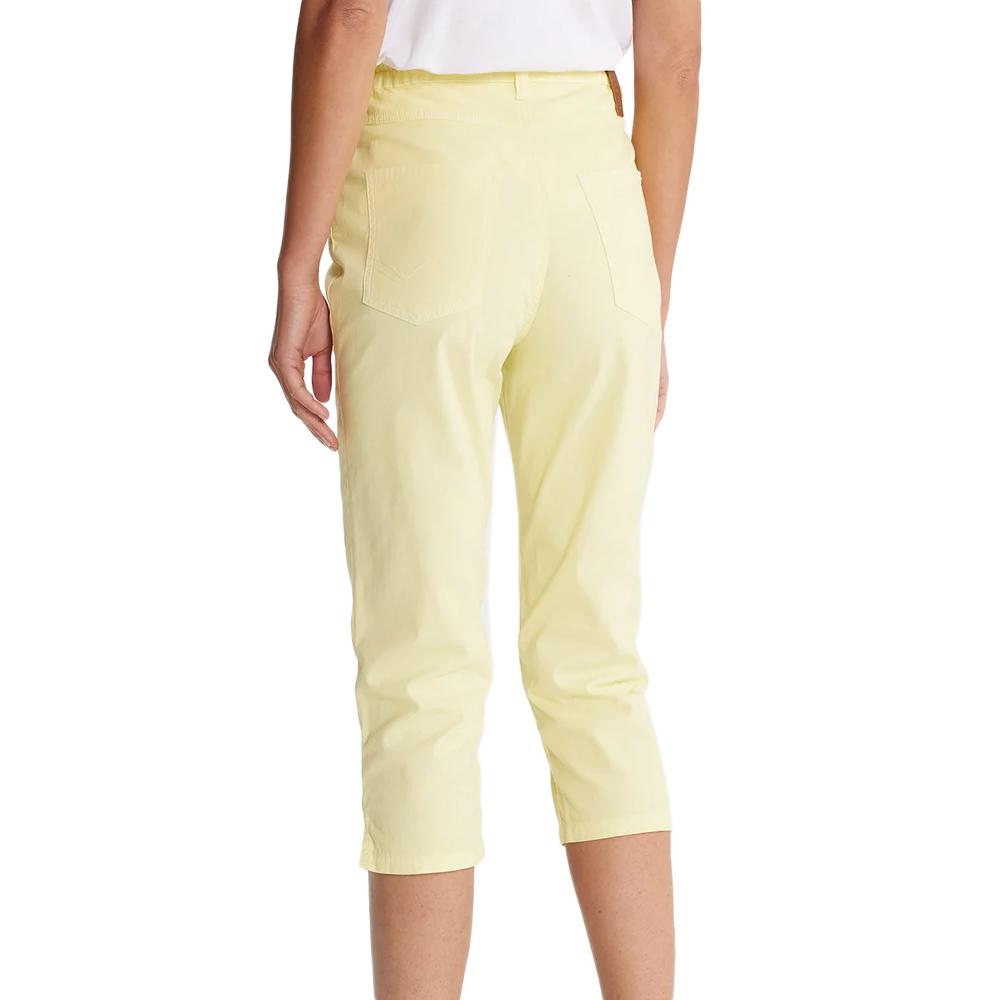 TBS Pantacourt Jaune Femme Tbs Gemmecor