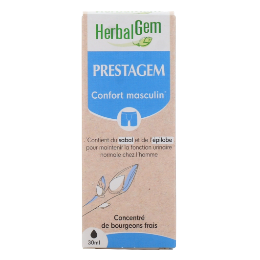Herbalgem Prestagem : confort urinaire masculin - Gemmothérapie