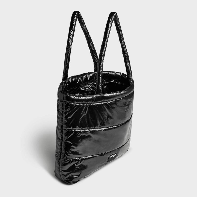 Sac shopping Tote Bag 38 cm Black Glossy