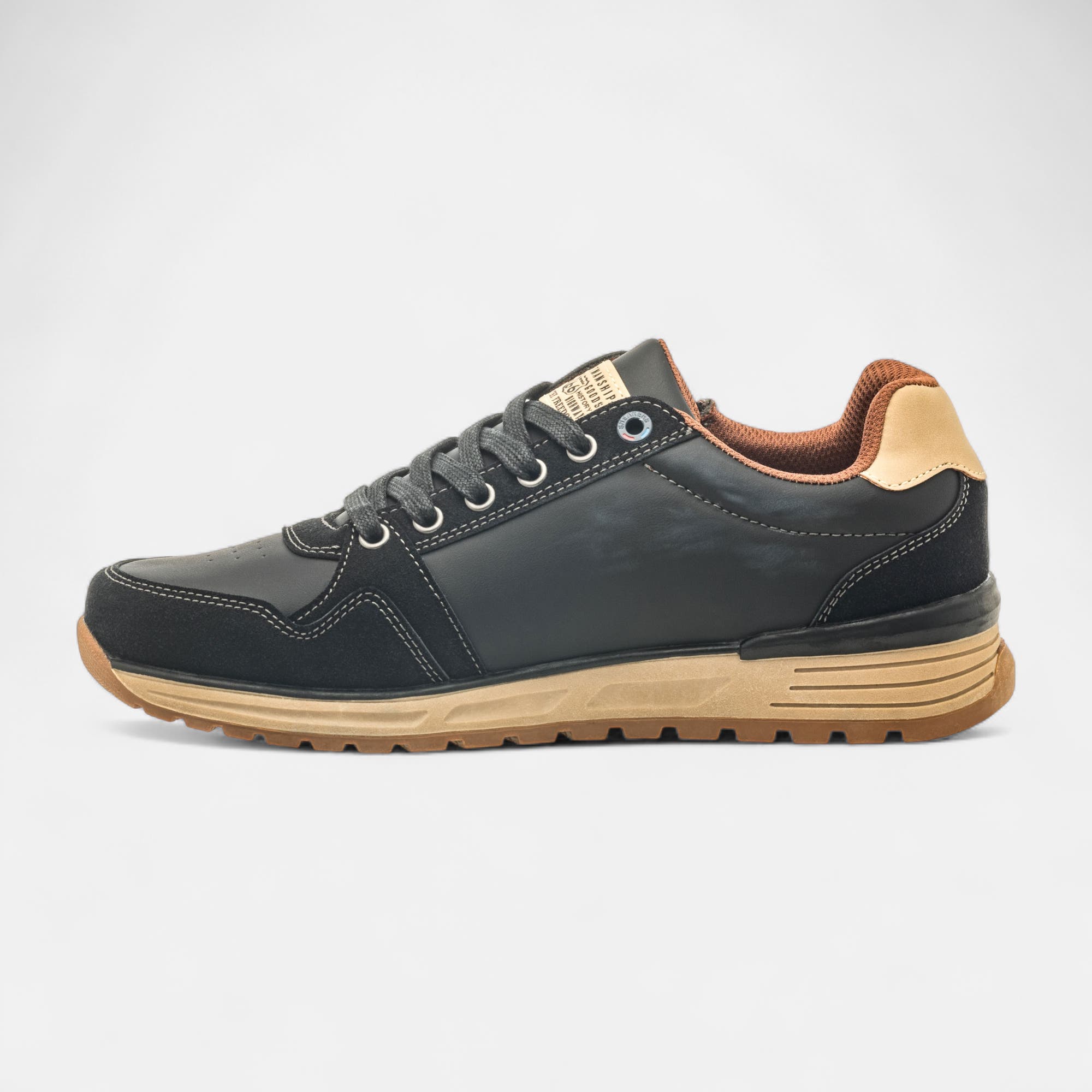 Baskets basses Homme noir