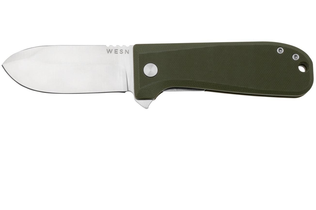 WESN Allman SN04-2, CPM S35VN, OD Green G10, zakmes
