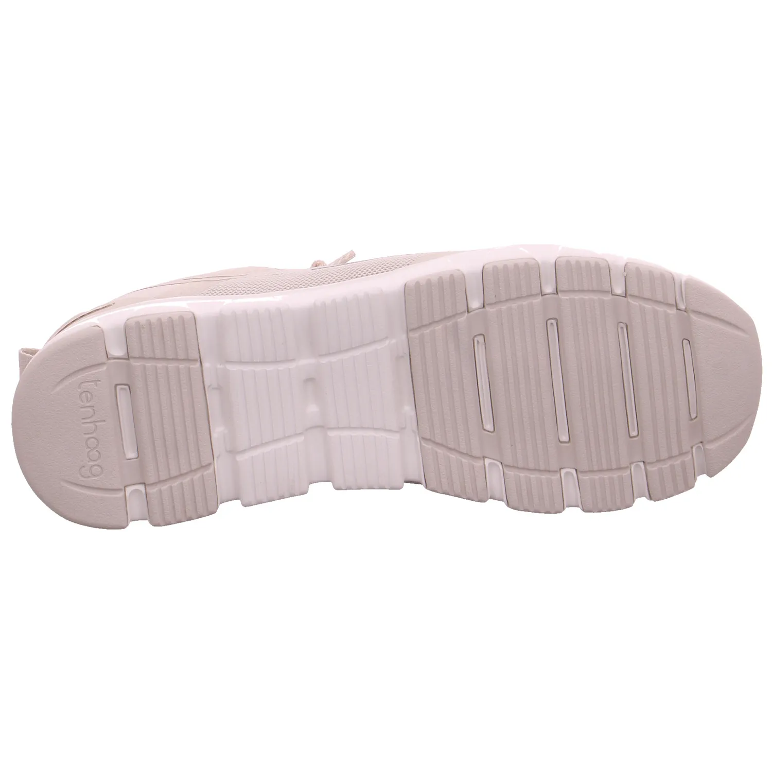TENHAAG Sneaker Beige Recycelte Materialien