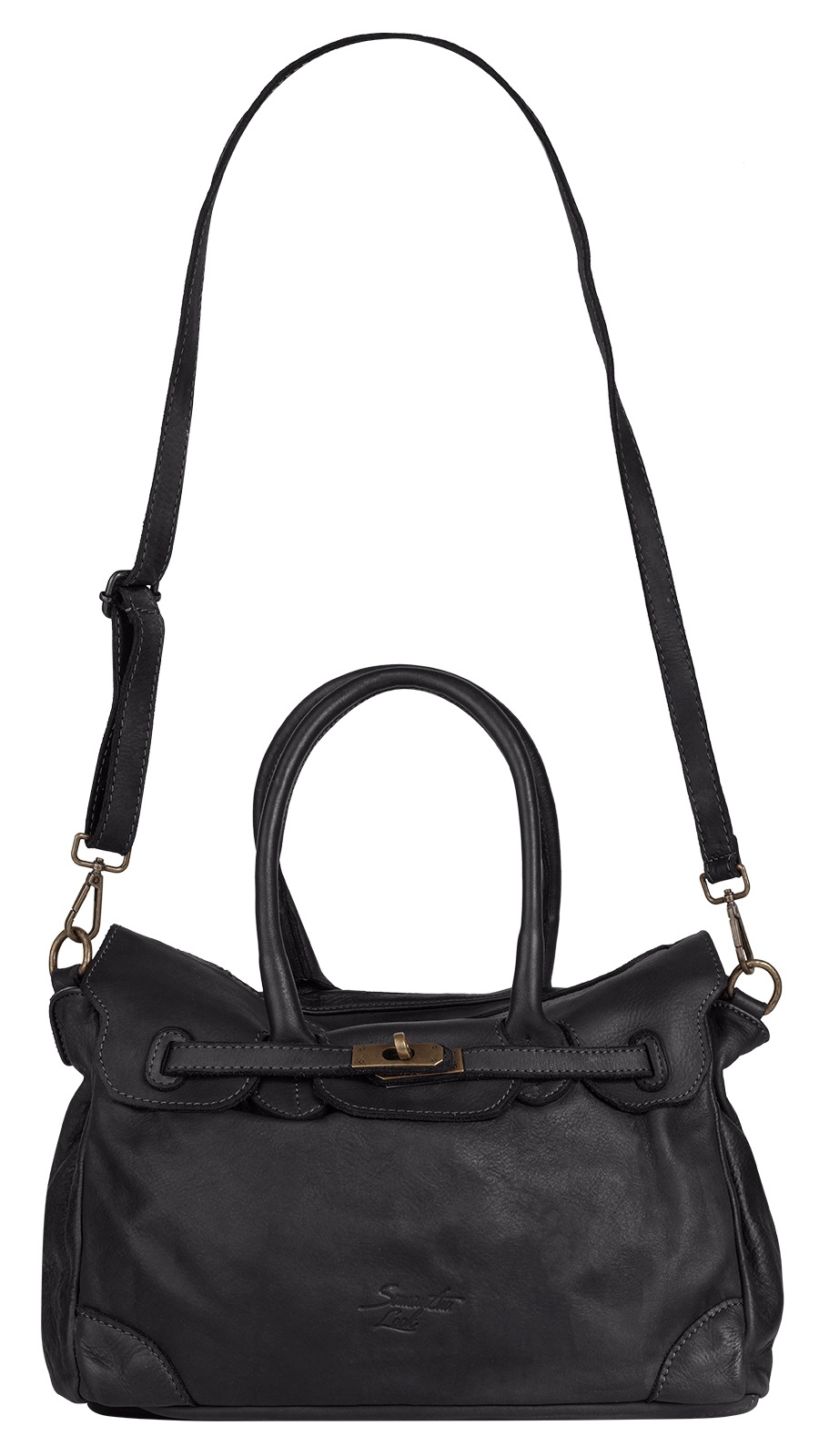 Samantha Look Shopper echt Leder, Made in Italy