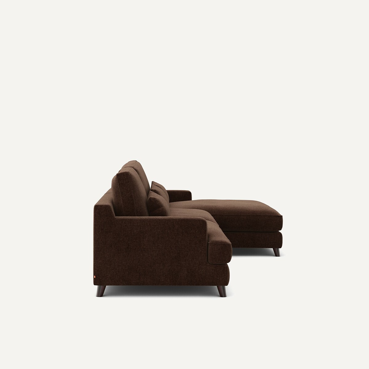 AM.PM<br>Sofá de canto em veludo chenille, Alwine