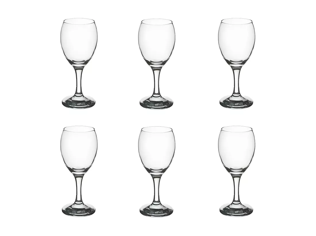 Lot de 6 Verres à Vin 