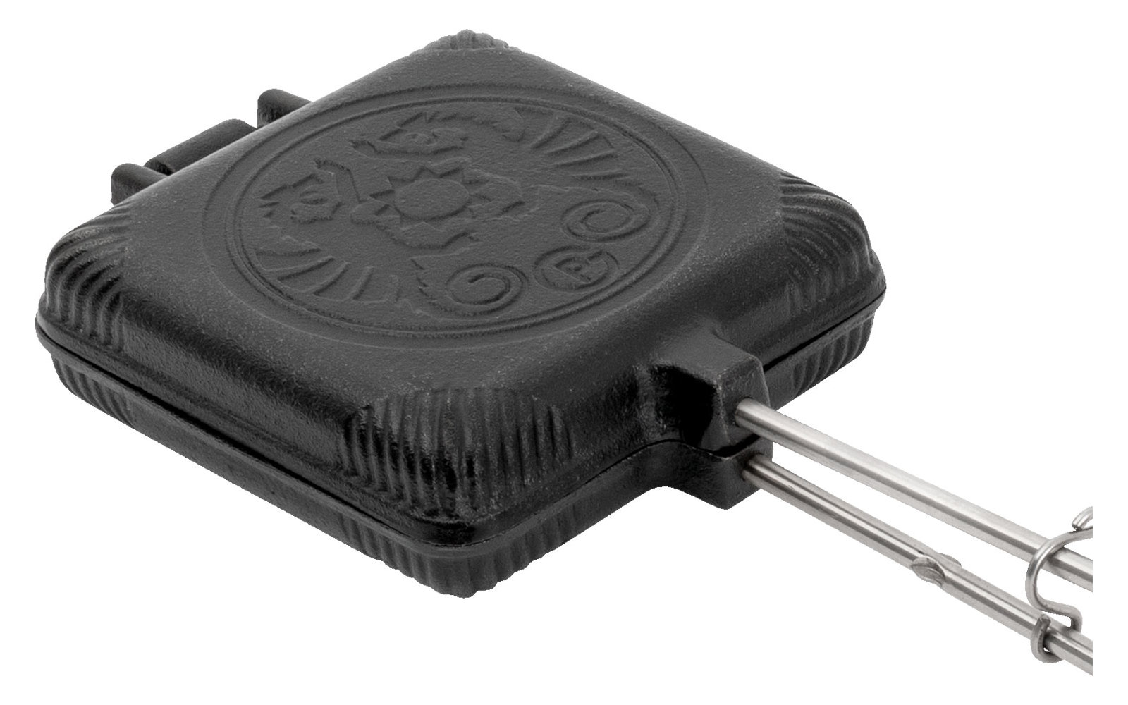 Petromax Gusseisen Sandwicheisen mit Handstab 49,5 cm
