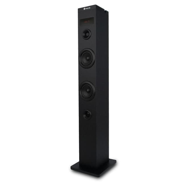 Towerspeaker Skycharm 50W BT / USB / OPTICAL fjernbetjening Sort