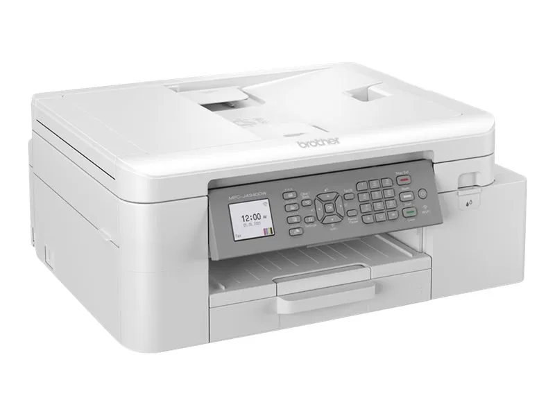 Brother MFC-J4340DW - Multifunktionsprinter - farve - blækprinter - A4 (210 x 297 mm) (original) - A4/Letter (medie) - op til 13 spm (kopiering) - op til 20 spm (udskriver) - 150 ark - 14.4 Kbps - USB 2.0, Wi-Fi(n)