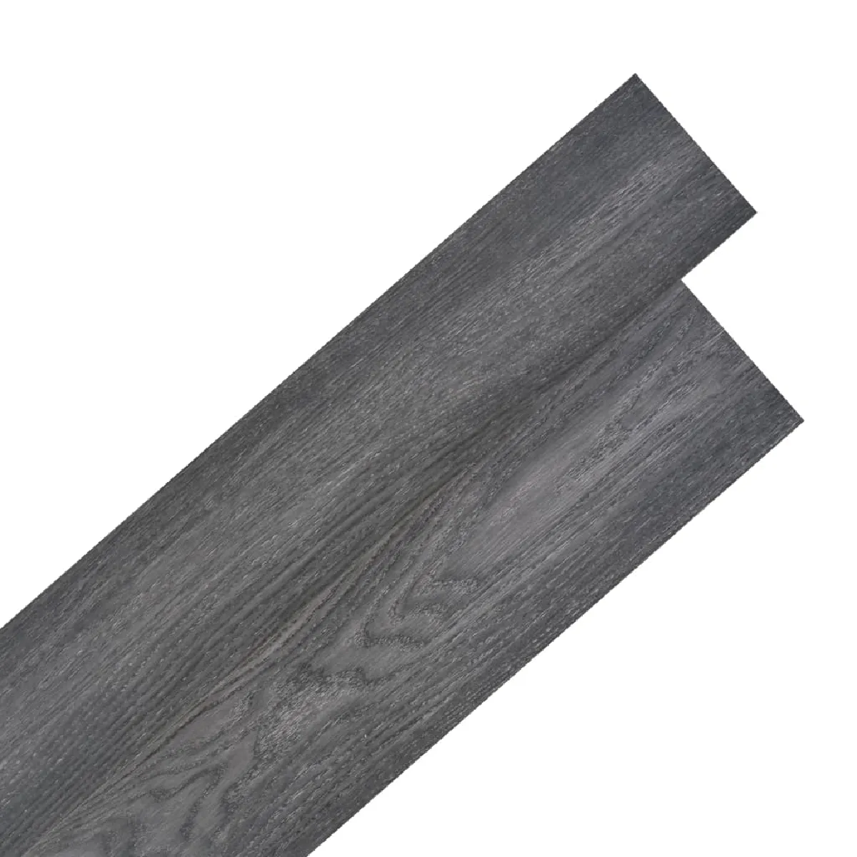 VidaXL Dalles de Plancher PVC - 2,51 m² Noir/Blanc