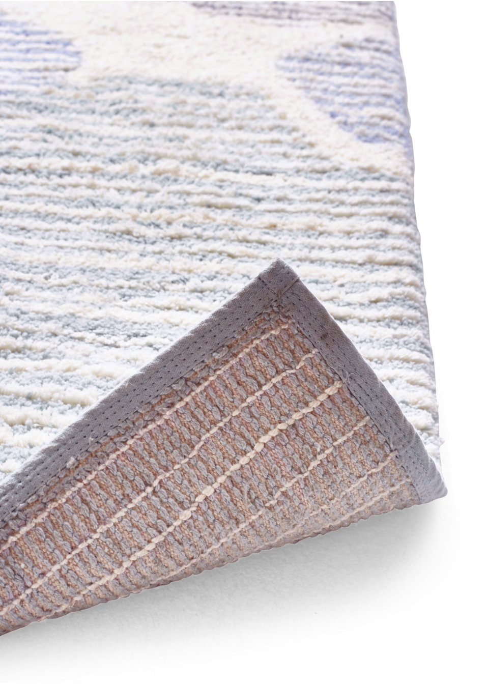 Tapis de salle de bain avec formes abstraites