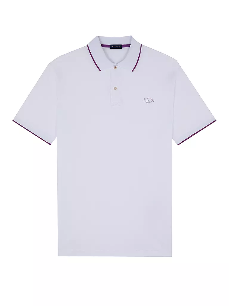 PAUL & SHARK Poloshirt weiss