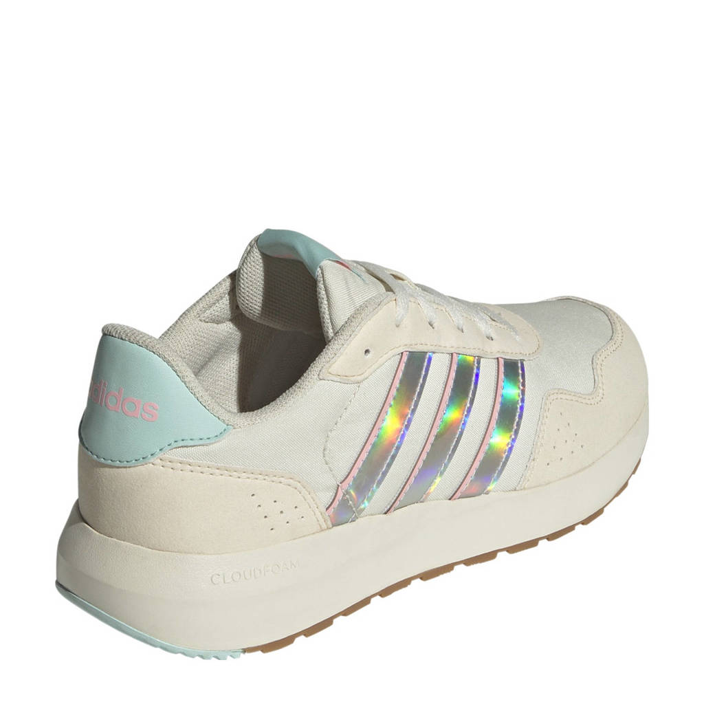 adidas Run 60ssneakers wit/metallic zilver