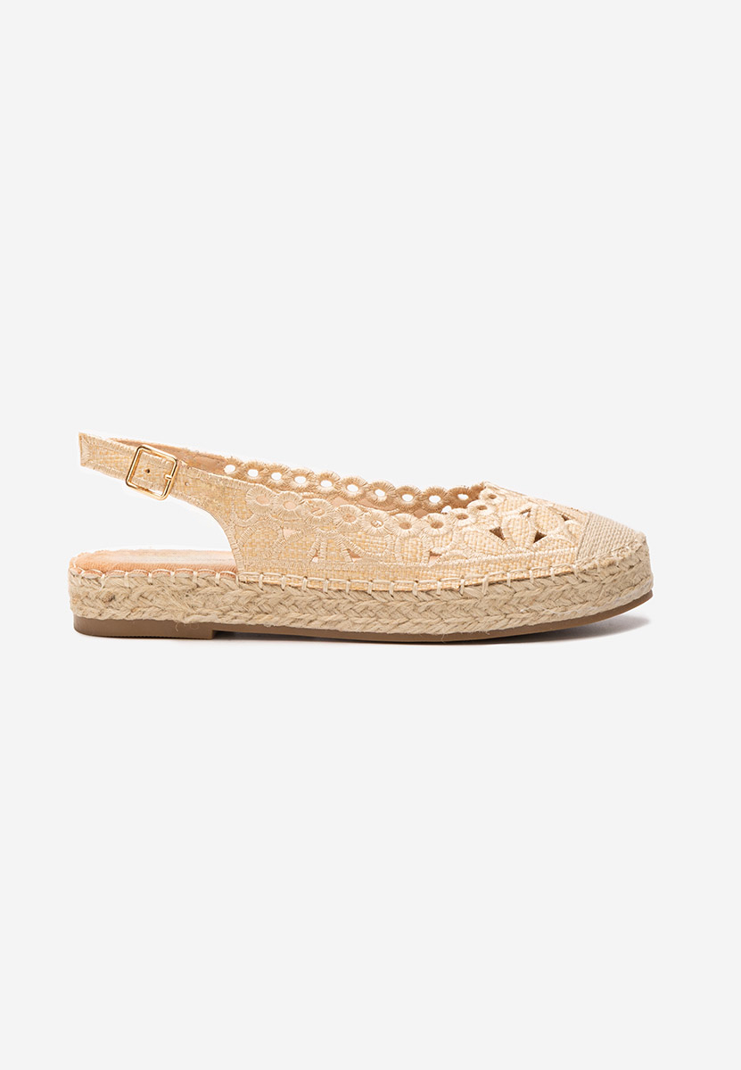 Espadrilles femme beige Latoria V2