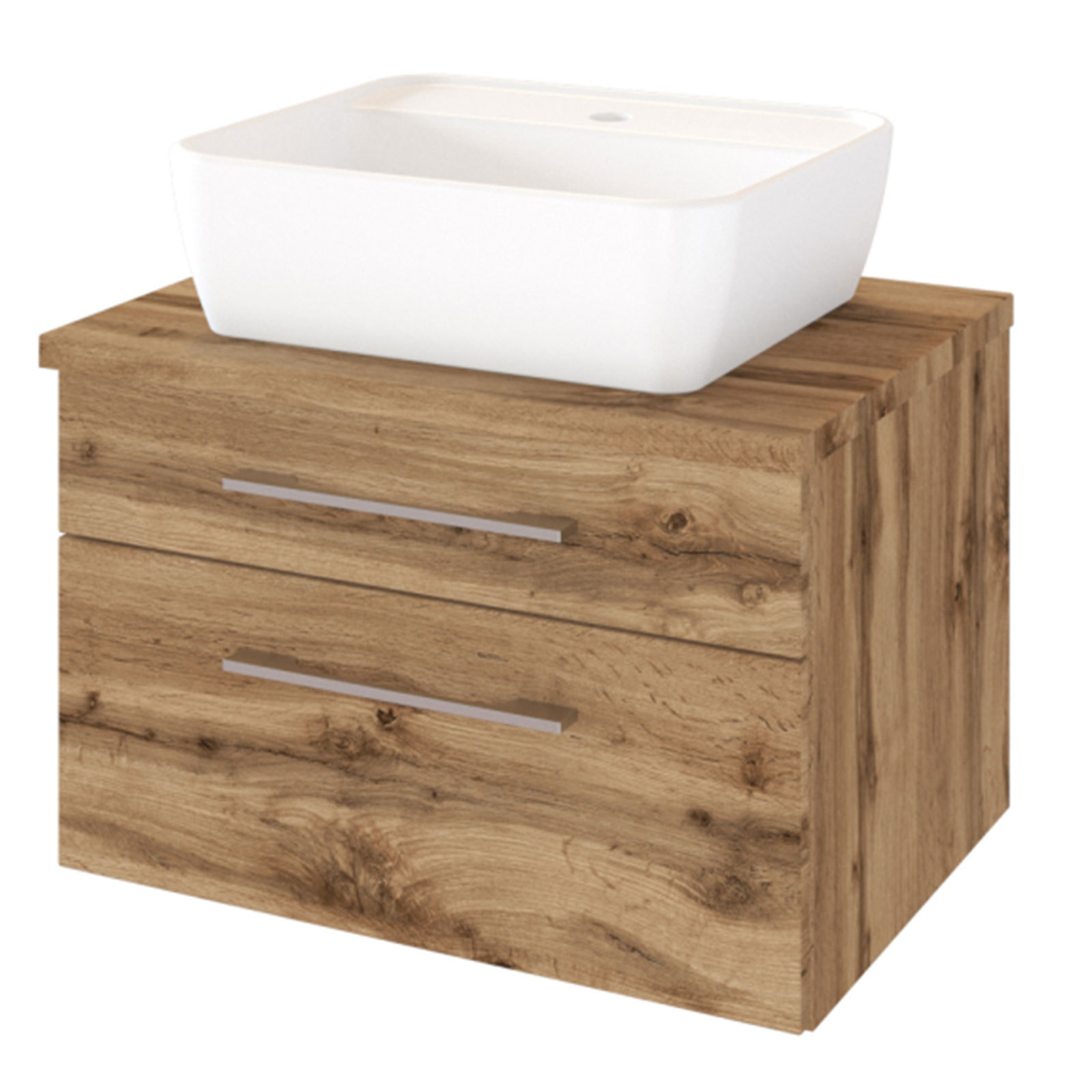 Waschtisch DAVOS - Wotaneiche - 60 cm breit