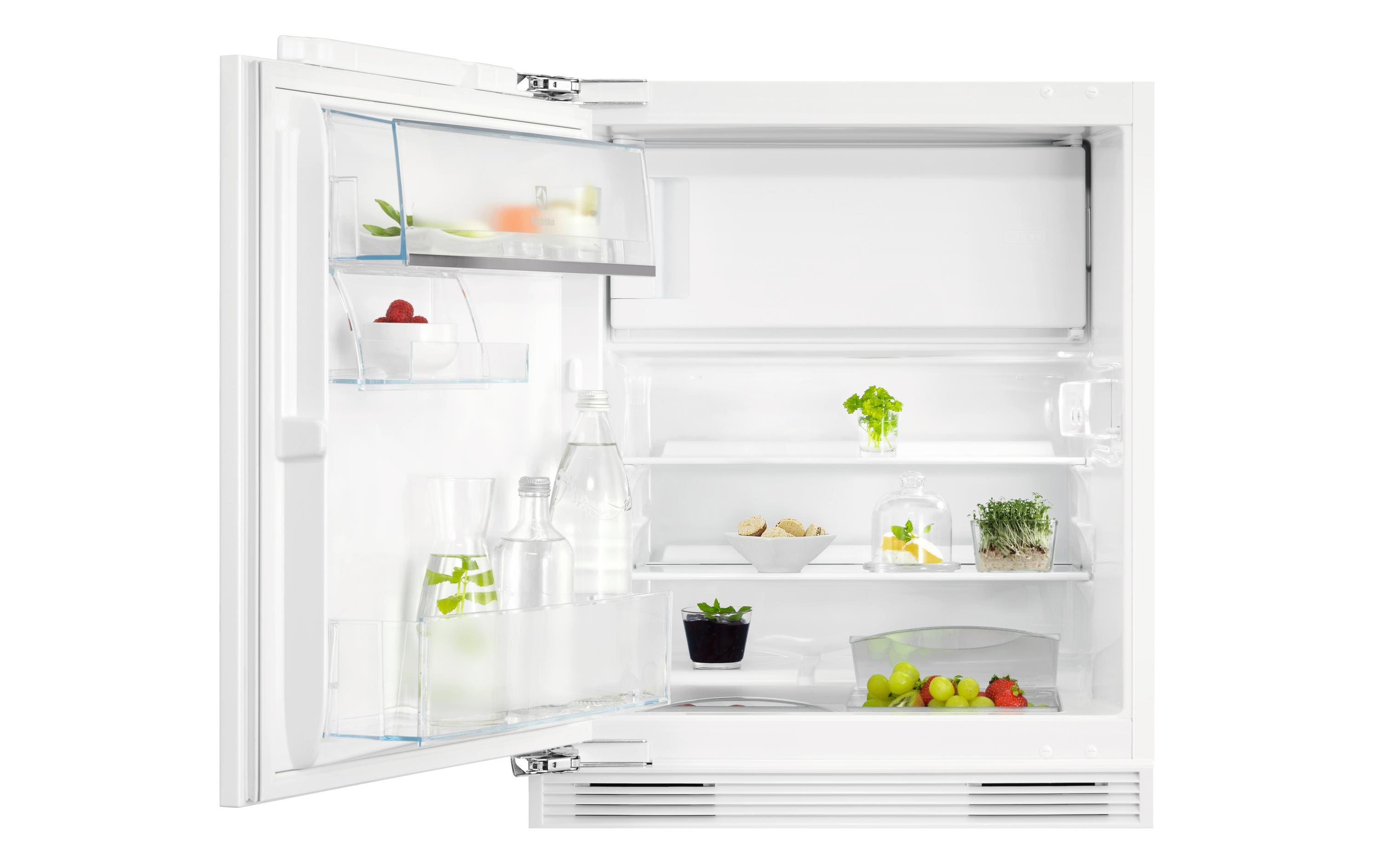 Minikühlschrank UK1205SL Links/Wechselbar<br>Moderner Kühlschrank mit flexiblen Regalfächern und energieeffizienter Technologie für frische Lebensmittel