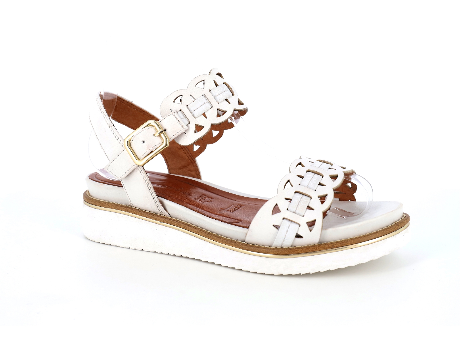 Tamaris-28223 Cuir Blanc