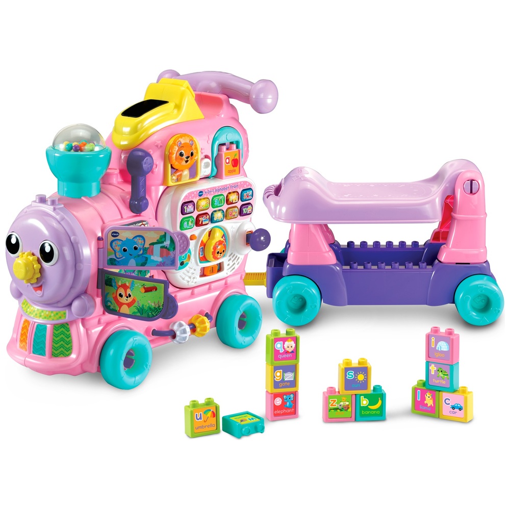 VTech 4-in-1 Alphabetzug Rosa