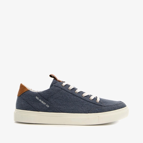 Blue Box heren sneakers denim blauw