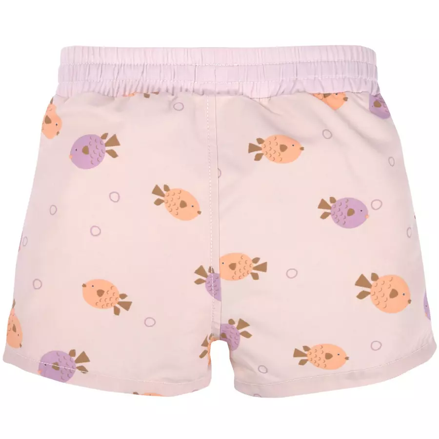 LÄSSIG Badehose Fische rosa