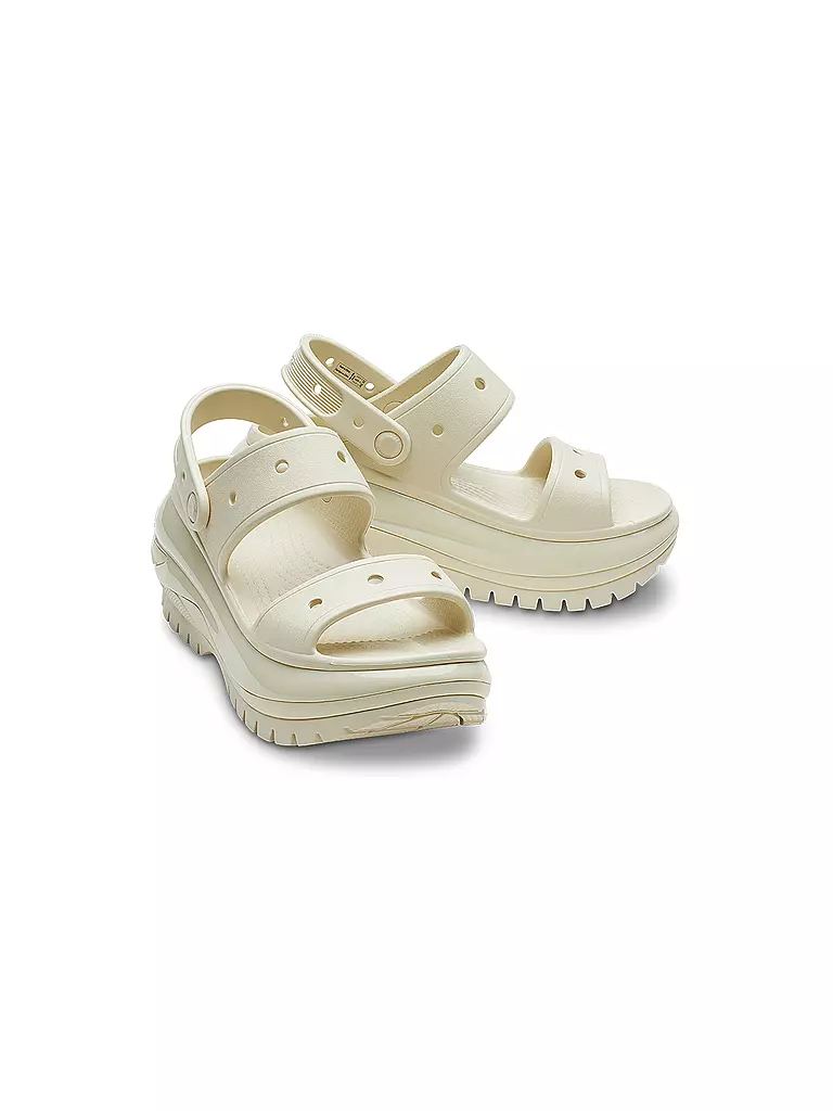 CROCS Pantoletten MEGA CRUSH SANDAL creme