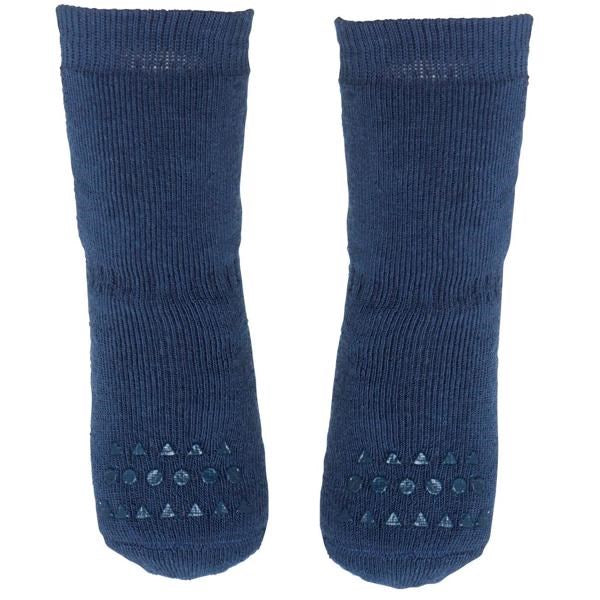 Strømper Navy/Petroleum Blue - Gobabygo → Luksusbaby.dk