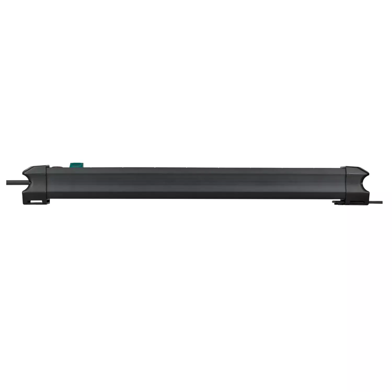 Brennenstuhl 1951550600 5 Voudige stekkerdoos met individuele schakelaars - Zwart / lichtgrijs - 3m