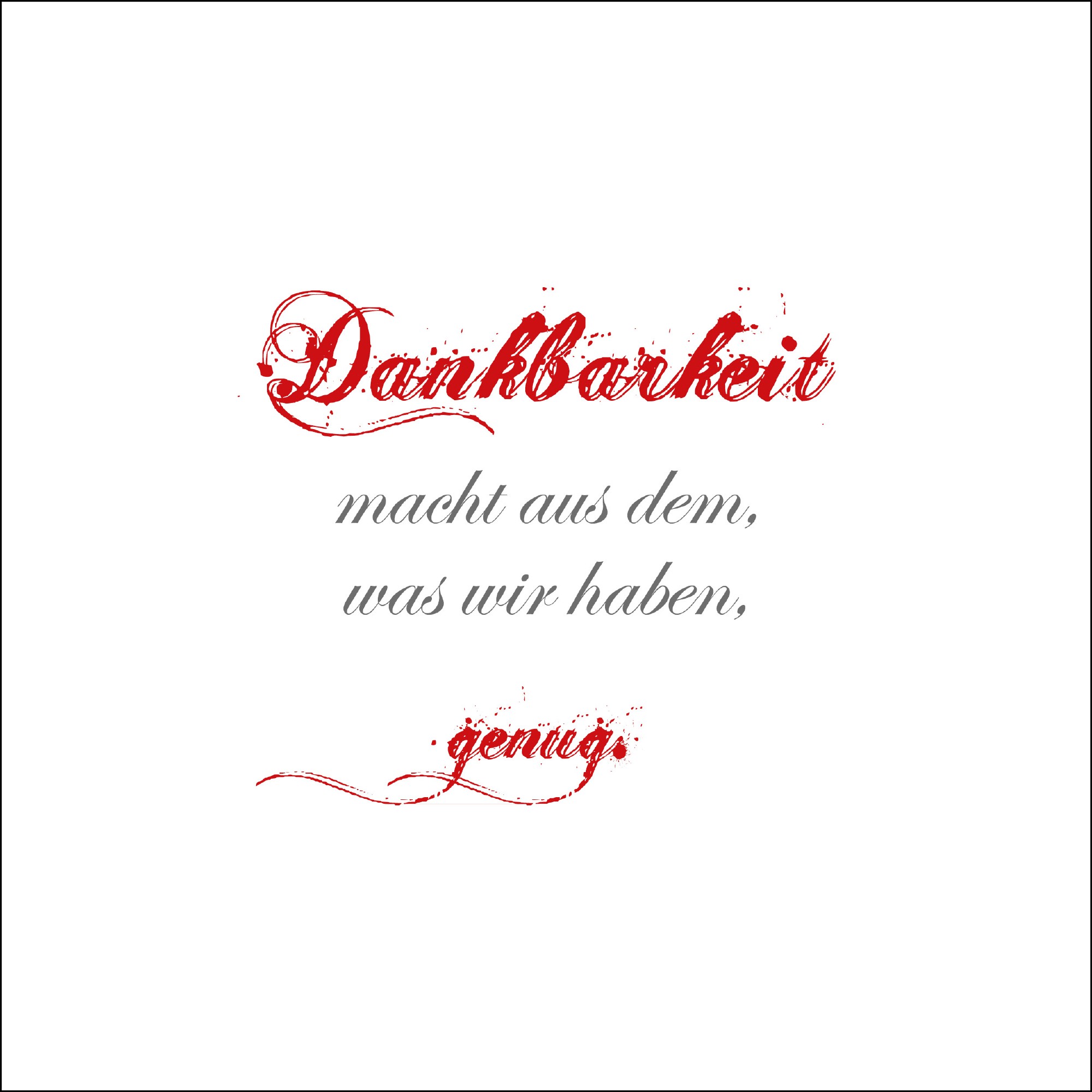 Postkarte 'Dankbarkeit macht aus dem...' günstig bestellen