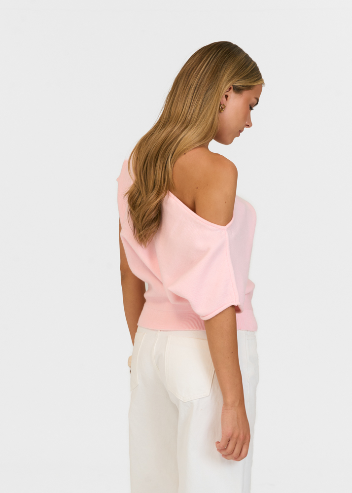 Chloe top lichtroze