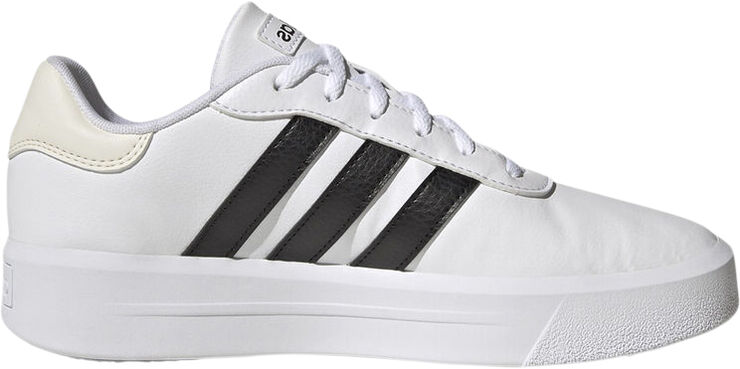 adidas Court Platform sko Hvid
