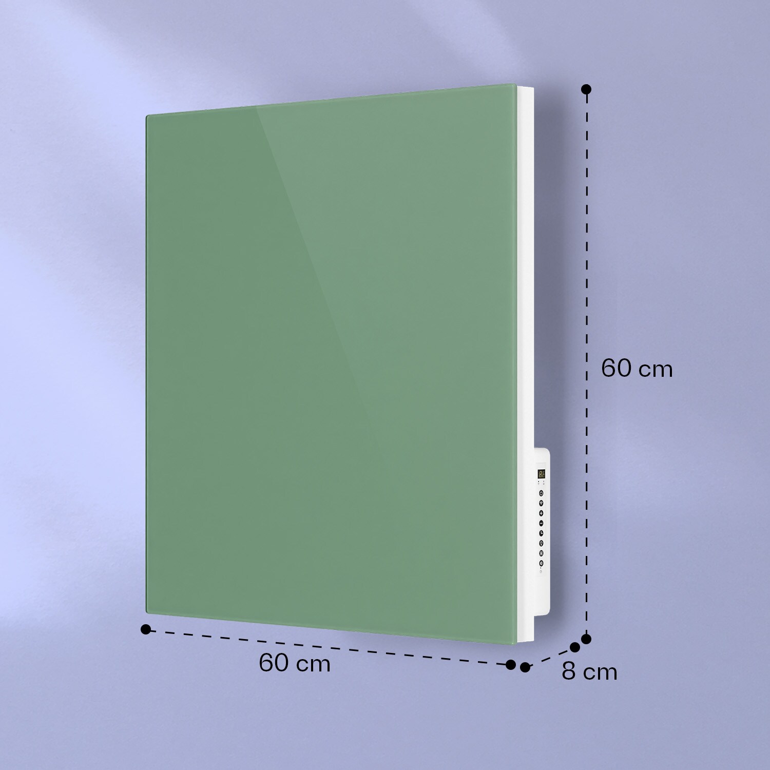 Mojave 500 smart 2-in-1 Heizgerät Infrarot Konvektor 60x60cm 500W RGB-Licht