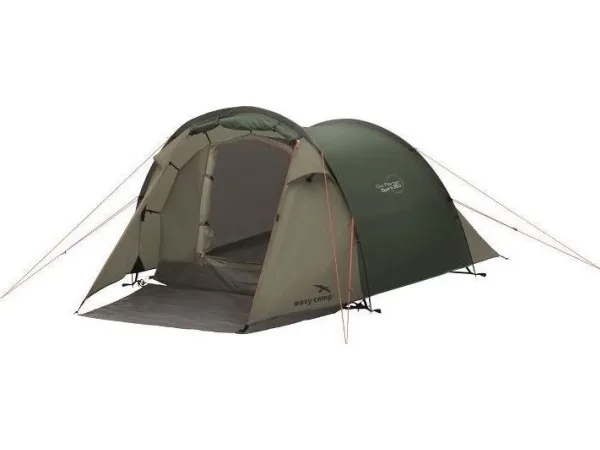 Easy Camp Spirit 200, Camping, Hård ramme, Tunneltelt, 2 person(er), Teltlærred, Grøn