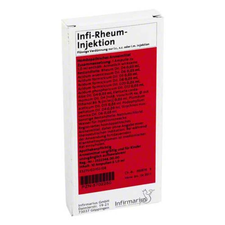 INFI Rheum Injektion, 10X1 ml