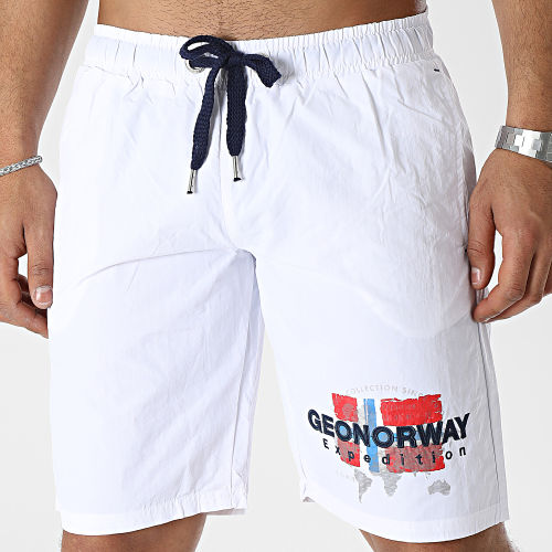 Short De Bain Blanc