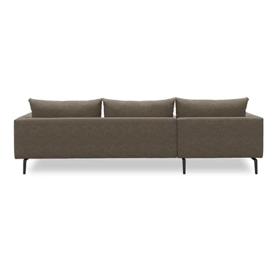 Hallsberg venstrevendt sofa med chaiselong