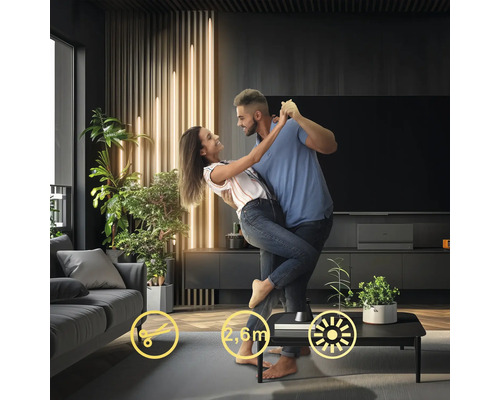 Pimp je Panel LED Stripe Extension Set aan/uit 500 lm 3000 K 2,6 m 230V geschikt voor akoestische panelen