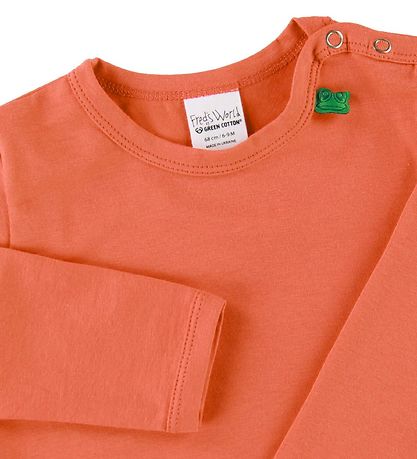 Freds WoRød Bluse - Warm Coral