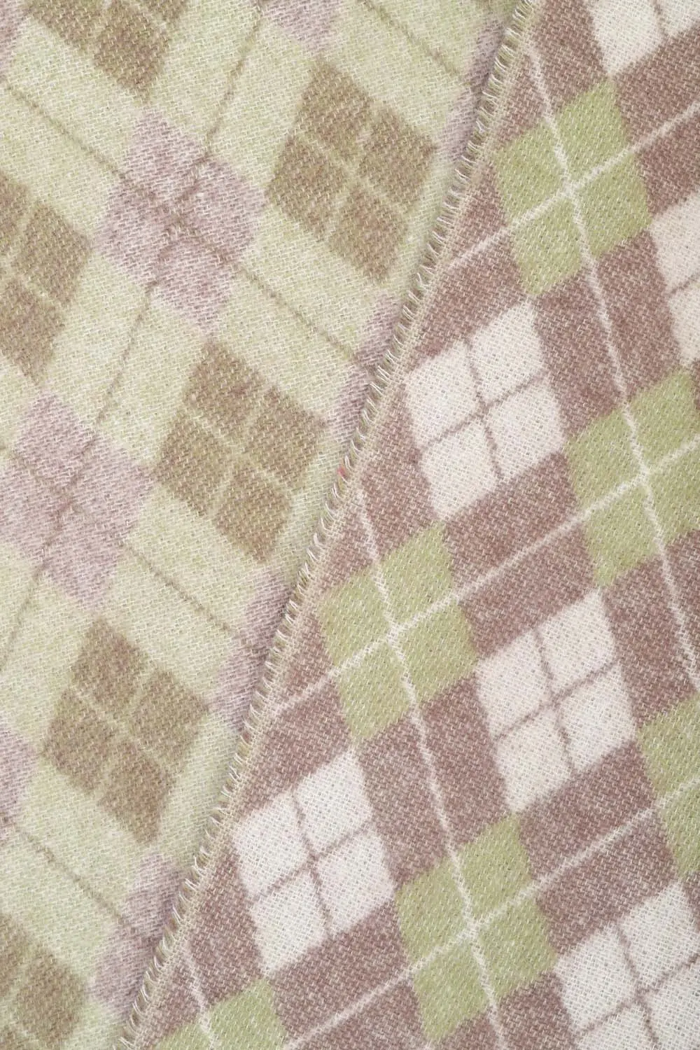 Schal - Green Rhombus