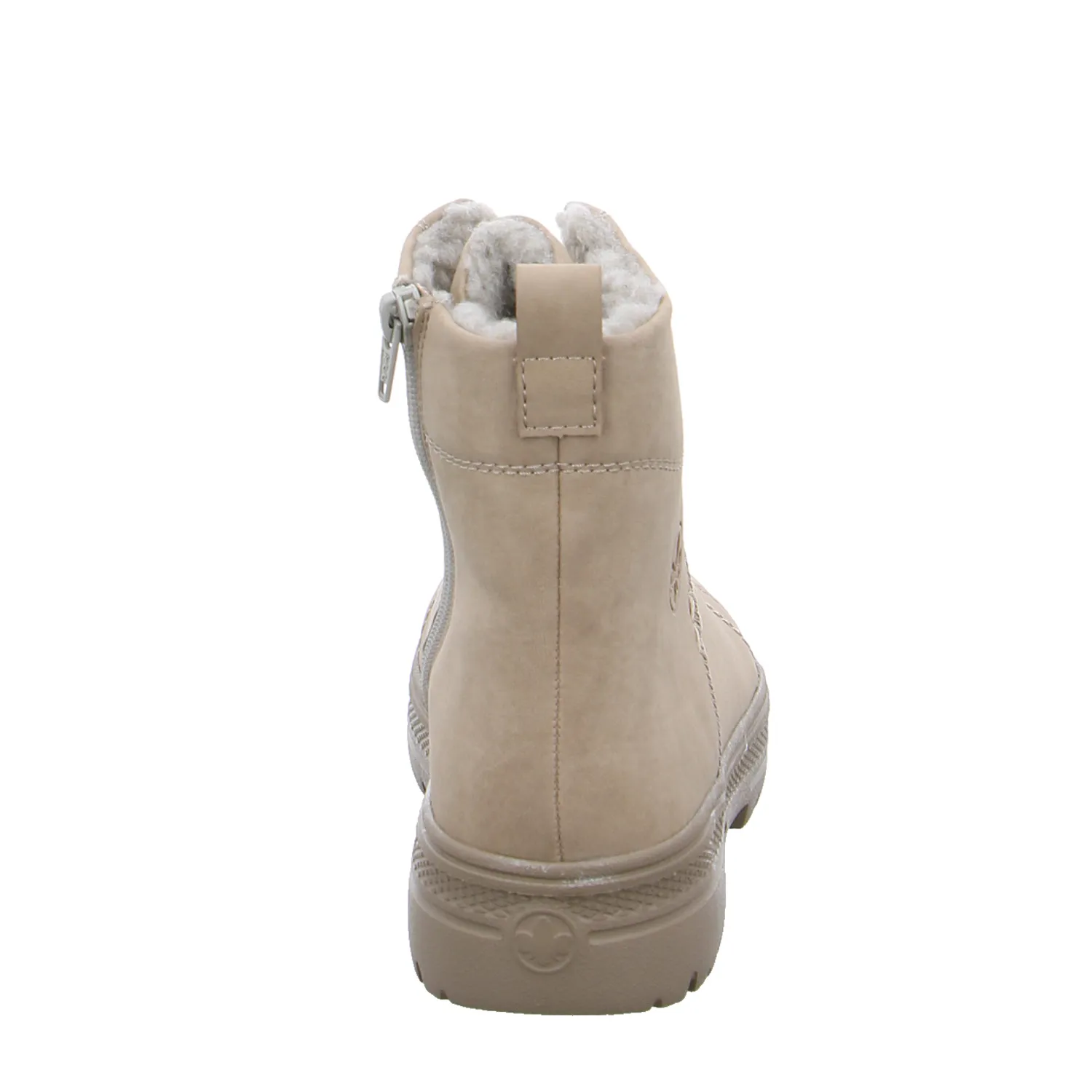 RIEKER Boot Beige Lederimitat
