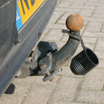 Carpoint Trekhaakdop met Ring Kunststof