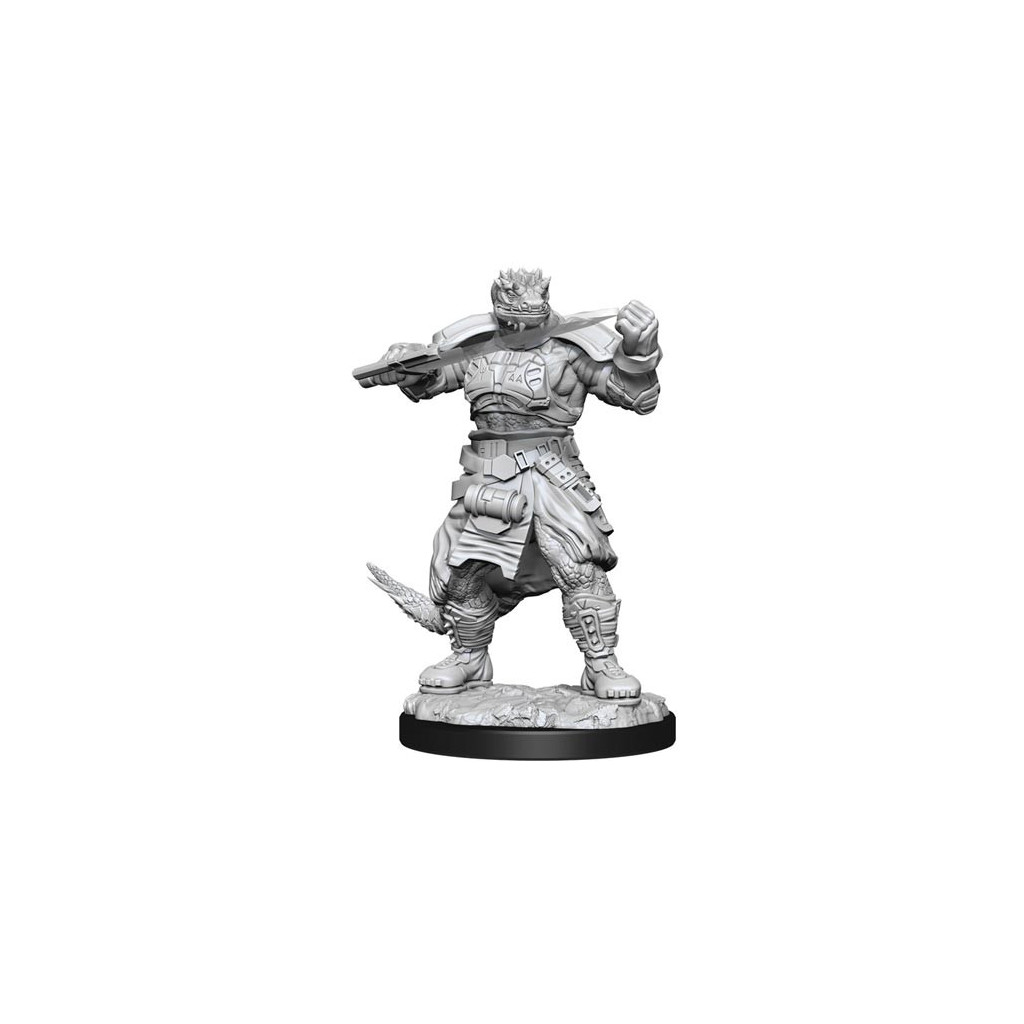 Starfinder Deep Cuts Unpainted Miniatures: Vesk Soldier