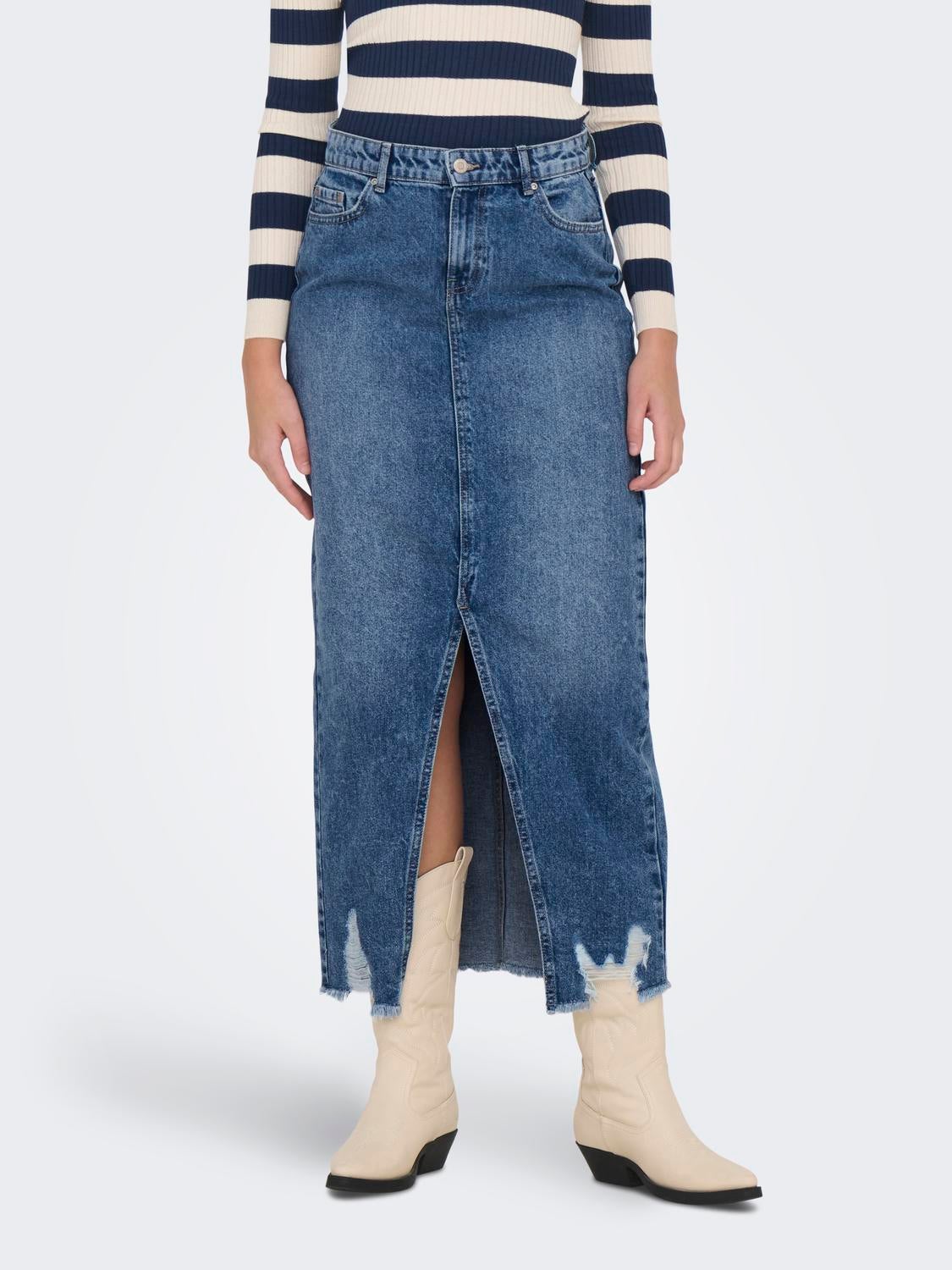 ONLEMMA Jeansrock Medium Blue Denim