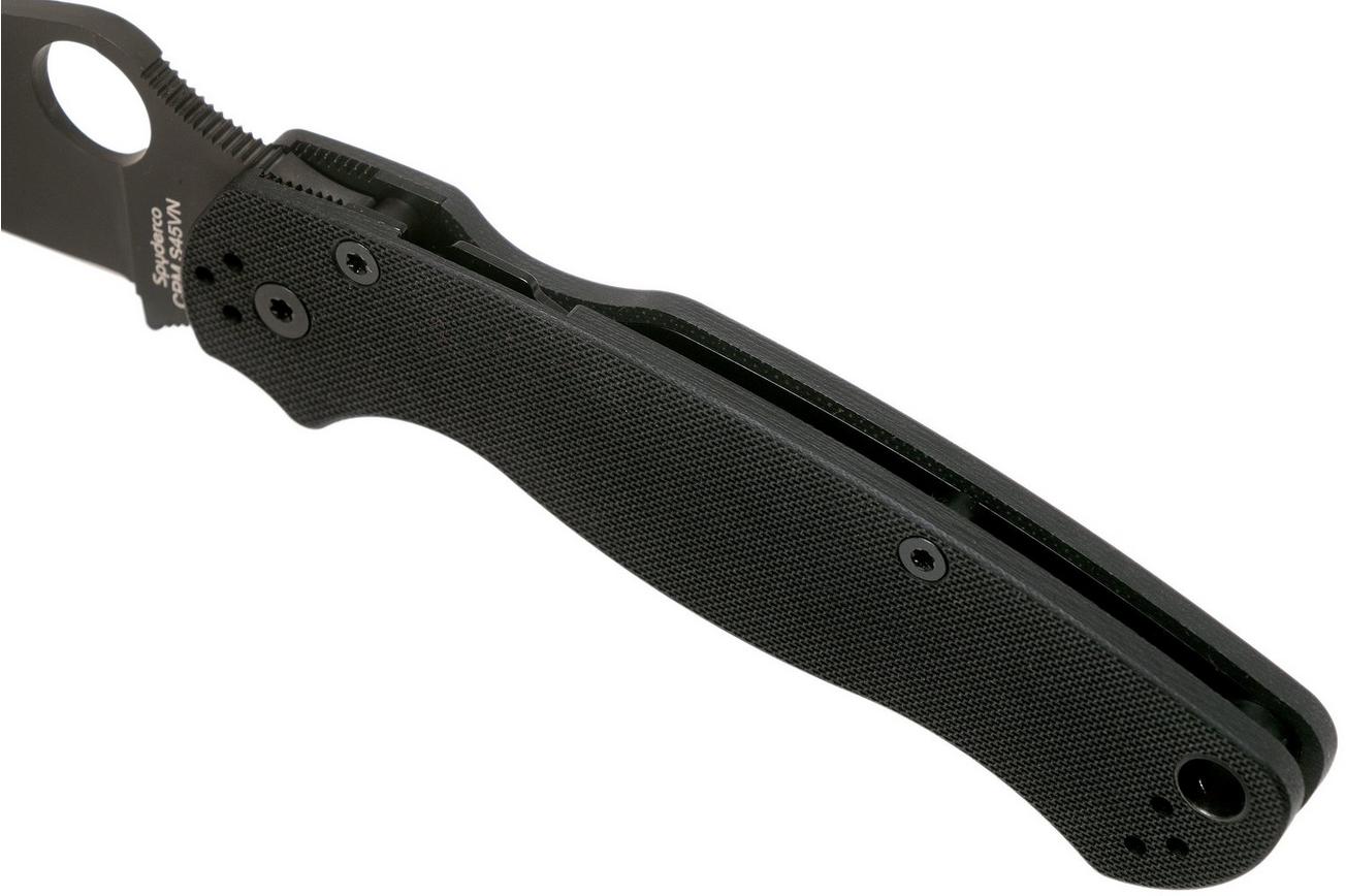 Spyderco Paramilitary 2 Black C81GPBK2 zakmes