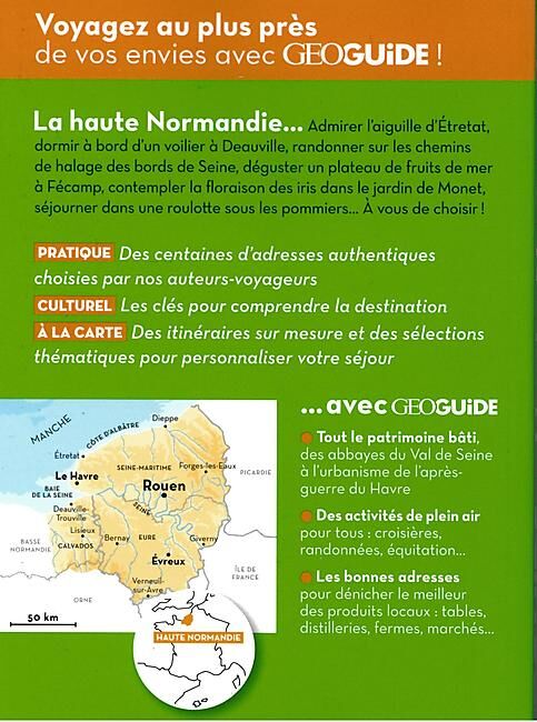 GALLIMARD - GEOGUIDE HAUTE NORMANDIE COTE FLEURIE