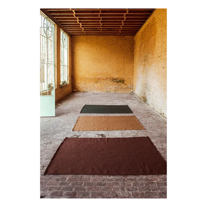 Libeco Tapis Jasper | Terracotta