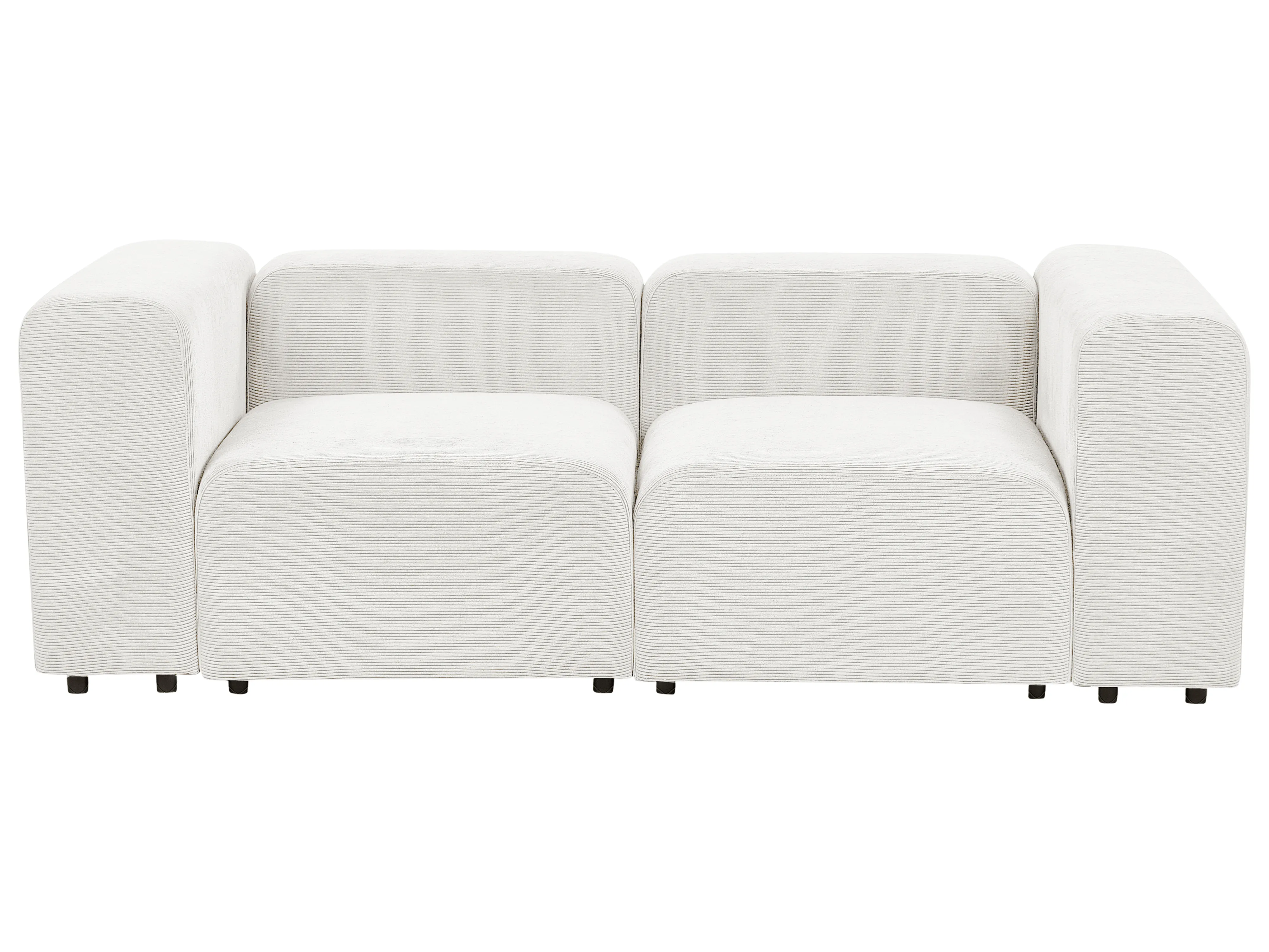Modulaire bank 2-zits FALSTERBO Corduroy Gebroken wit